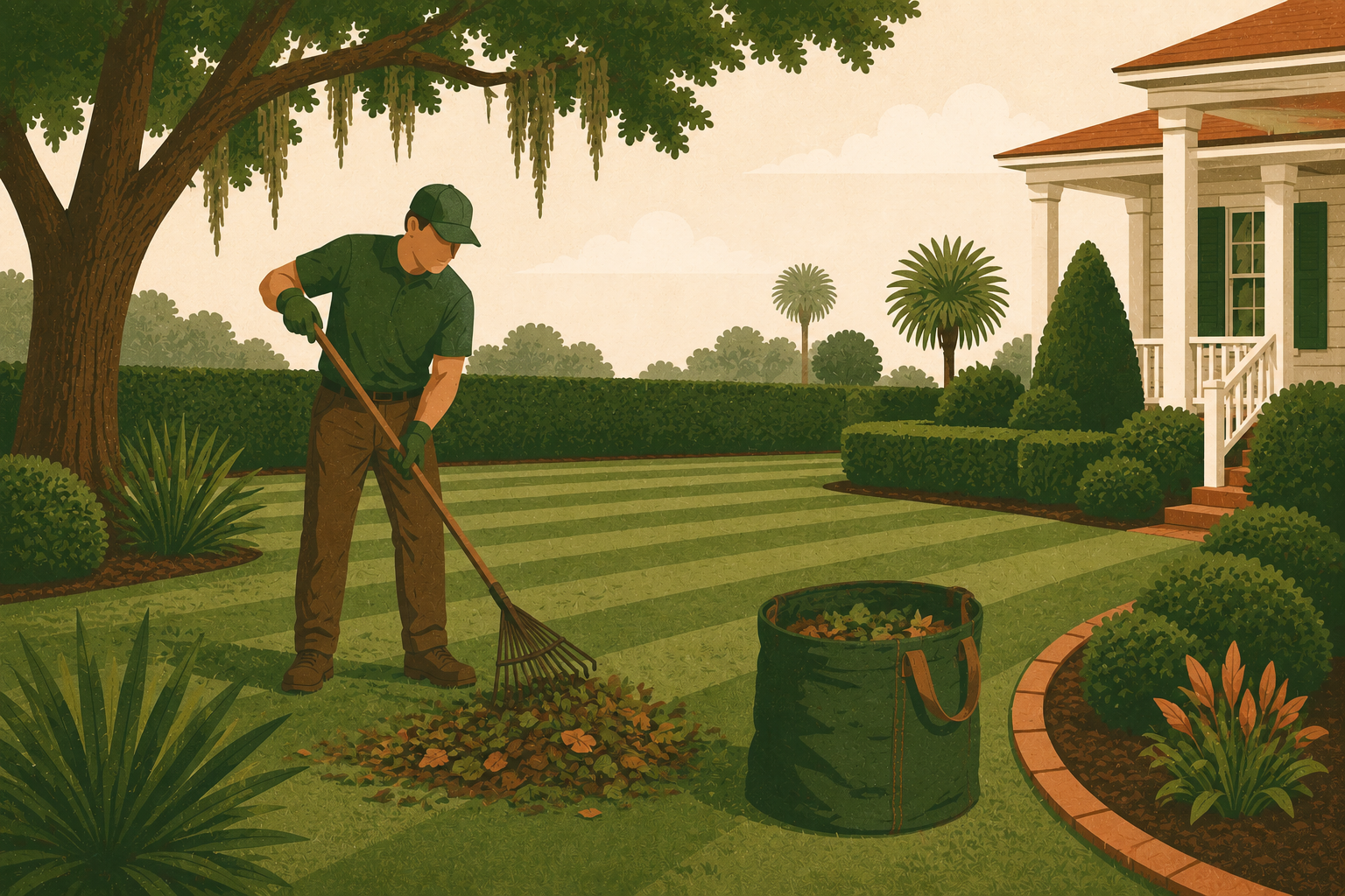 Professional yard cleaning service in Johns Island SC